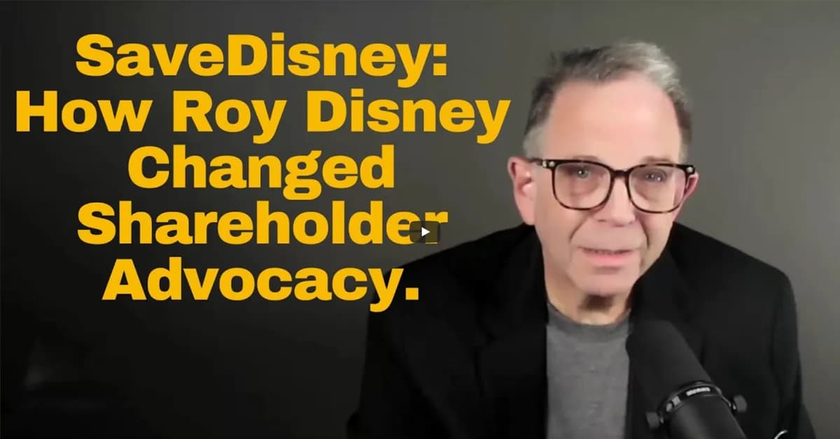 case study - roy disney